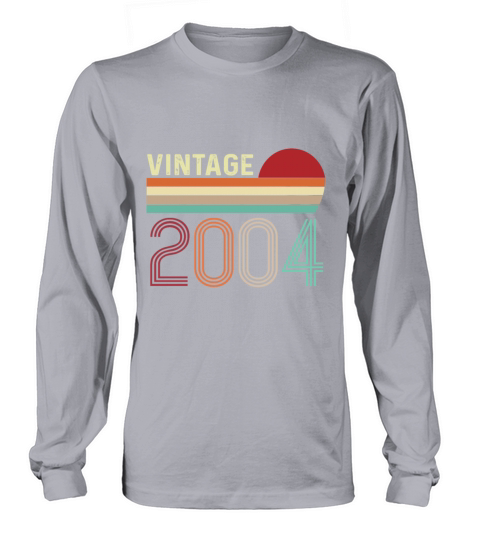 Vintage 2004 Funny 16 Years Old Boys and Girls 16t Women's Long Sleeve