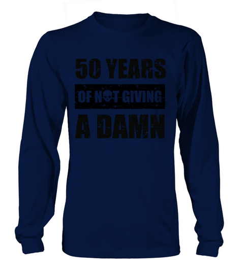 Funny 50th year birthday gift Men's Long Sleeve