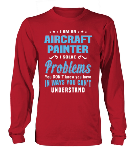 Aircraft Painter Women's Long Sleeve