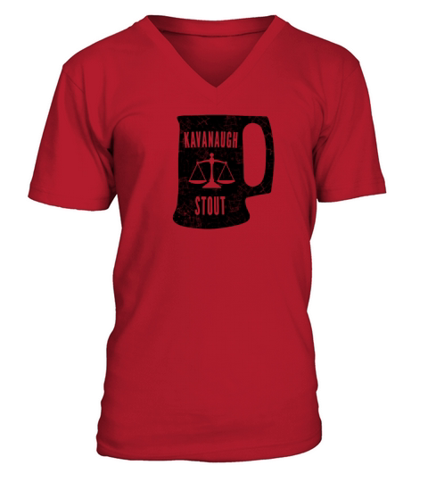 Kavanaugh Supreme Stout Justice Stein Men's V-Neck T-shirt