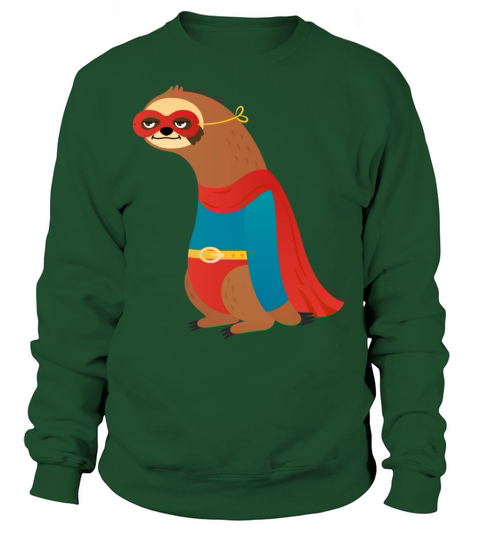 sloth superhero Women's Sweatshirt