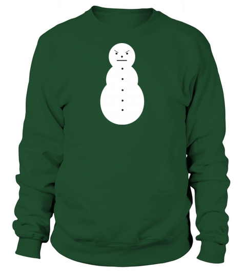 angry snowman Women's Sweatshirt
