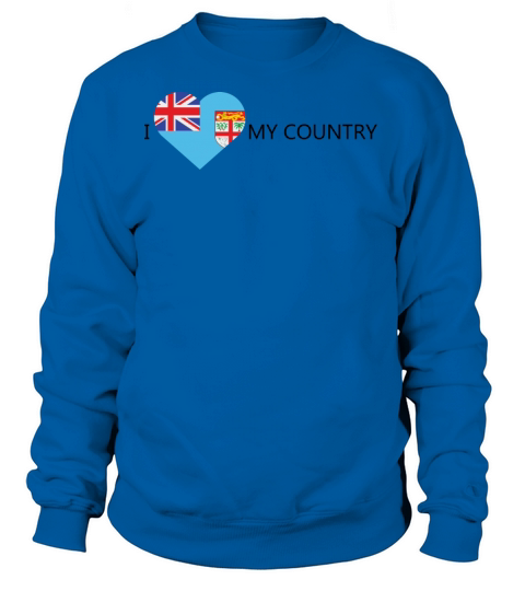 I Love Fiji Women's Sweatshirt