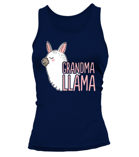 Grandpa LLama Funny alpaca matching shirt family T-Shirt Tank top Woman