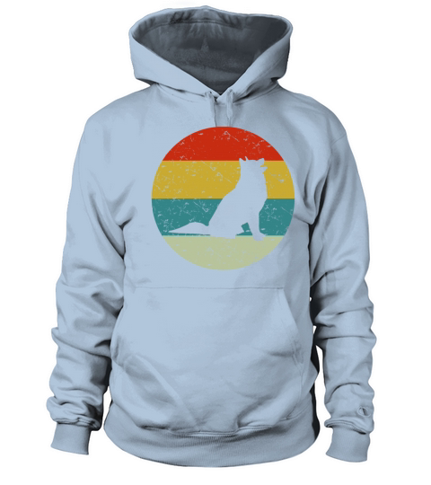 Retro vintage siberian husky Women's Hoodie