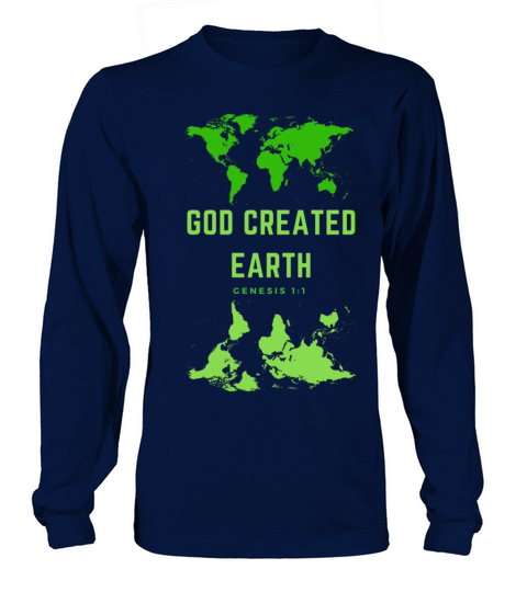 God Created Earth Women's Long Sleeve