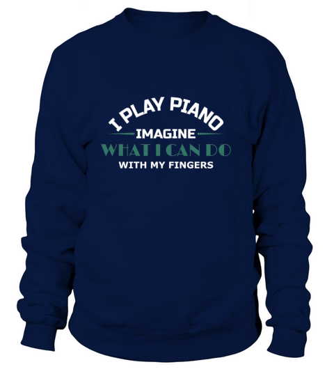 Piano Keyboard Fingers Women's Sweatshirt
