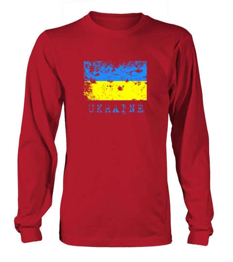 Ukrainian Flag Pro Ukraine Pride Long sleeved Unisex