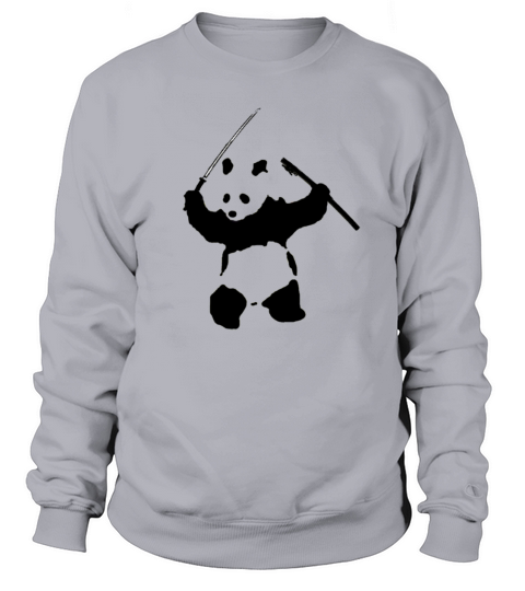 Katana Wielding Panda Women's Sweatshirt