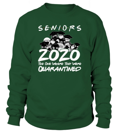 Class of 2020 Graduation Seniors Quarantine Mask Women's Sweatshirt