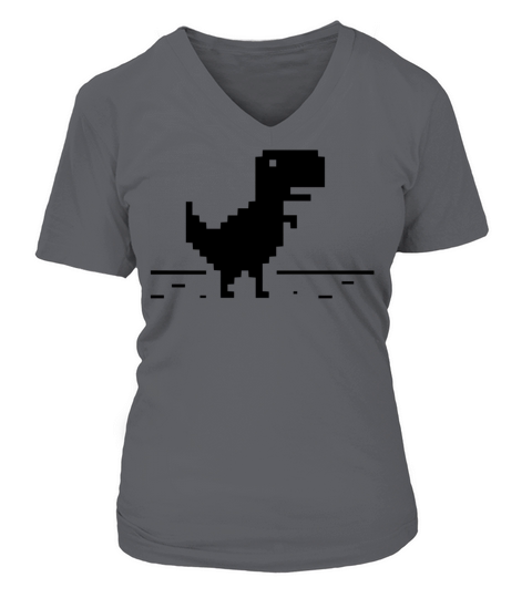 Chromosaur Women's V-Neck T-shirt