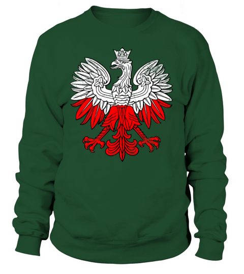 Polish Eagle - Red White Flag Women's Sweatshirt
