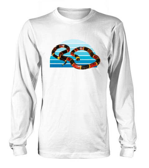 Texas Coral Snake Red Yellow Black Long sleeved Unisex
