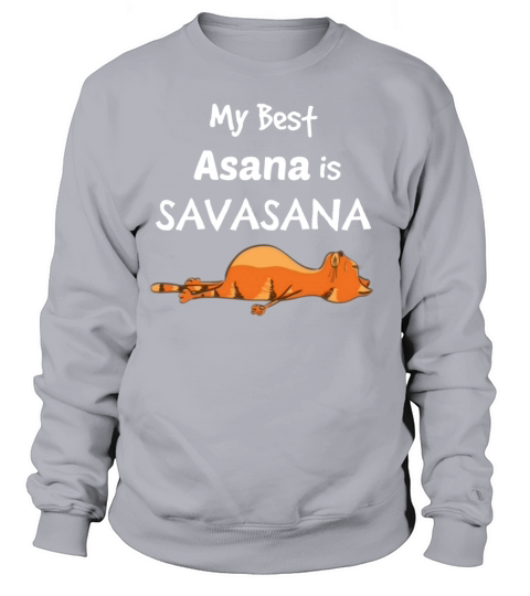Yoga Cat - my best asana Women's Sweatshirt