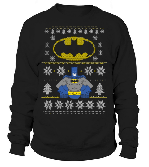 DC Comics Batman Christmas Ugly Sweater Women's Sweatshirt