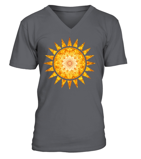 Colored Sun Men's V-Neck T-shirt