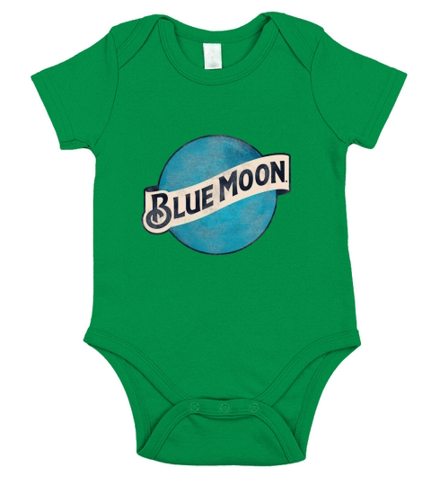 Blue Moon Short Sleeve Baby One-Piece