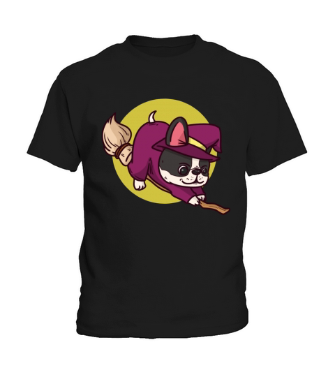 Witch costume Halloween horror broom witches Kids T-Shirt