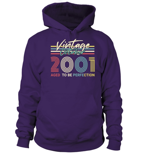October 2001 Vintage Perfection Men's Hoodie