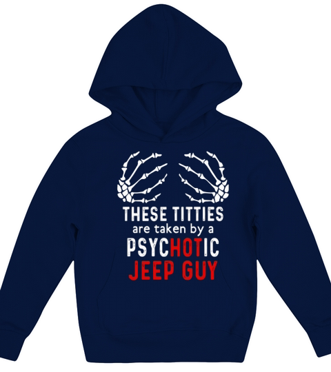 these  titties are taken by a psychotic jeep guy Kids Hoodie