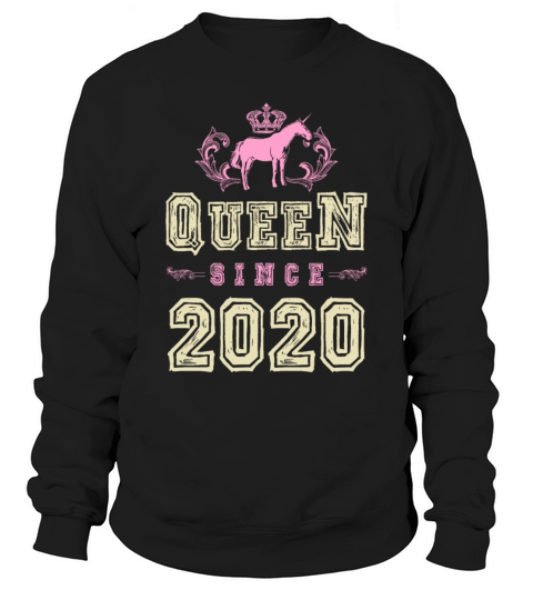 2020 Queen unicorn Sweatshirt Unisex