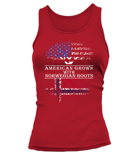 American Grown With Norwegian Roots Tank top Woman