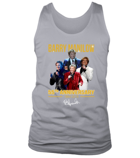 Barry Manilow 55th anniversary 1964-2019 signature shirt Tank Top Unisex