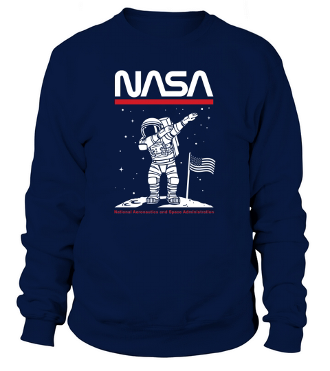 NASA Spaceman Dab Sweatshirt Unisex
