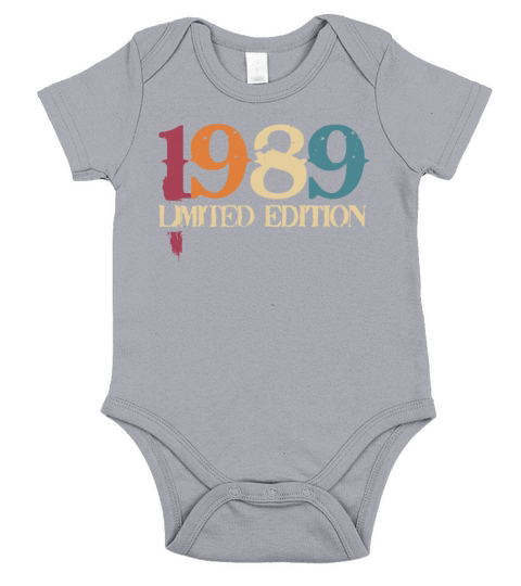 31st birthday 31 years gift born 1989 Short Sleeve Baby One-Piece