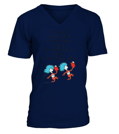 Dr Seuss Quote TShirt V-Neck T-shirt