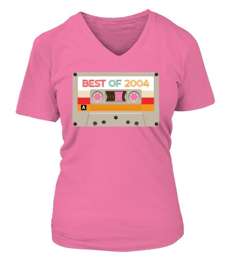 Vintage Cassette Tape Shirt Birthday Gifts Retro Women's V-Neck T-shirt