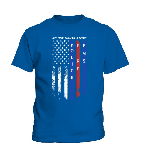 Police Fire EMS T Shirt T-Shirt Kids T-Shirt