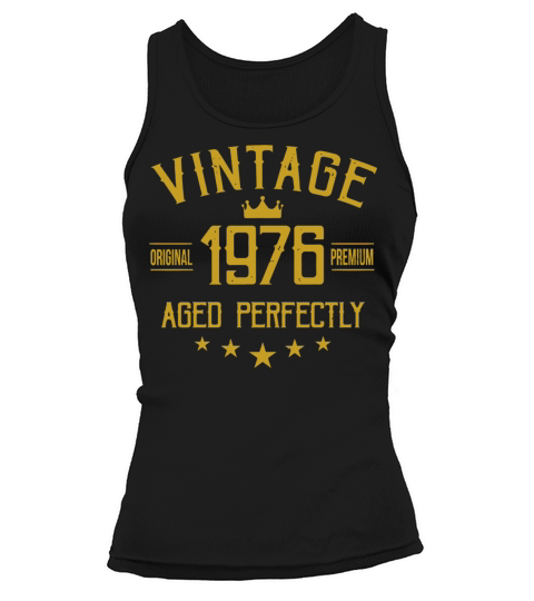 1976 - Vintage 1976 41 years old B-day 41st Birt Women's Tank Top