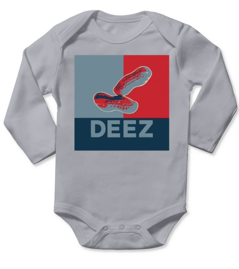 Deez Nutz Long Sleeve Baby One-Piece