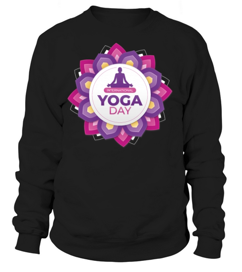 International Yoga Day Women's Sweatshirt
