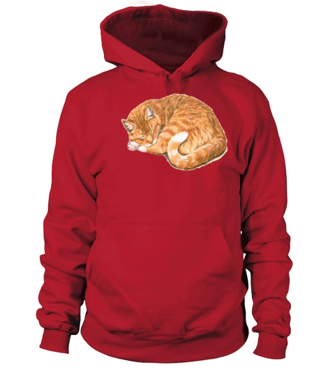 Cute Orange Tabby Cat Shirt - Gift For Cat Lovers Women's Hoodie