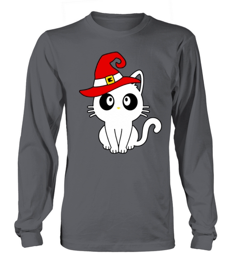 witch cat meoween Women's Long Sleeve