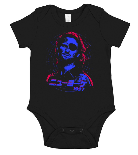 ESCAPE FROM NEW YORK 1997 JAPANESE - Ladies V-Neck Short Sleeve Baby One-Piece