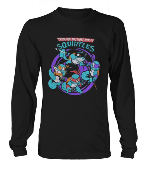 Teenage Mutant Ninja Squirtles Women's Long Sleeve