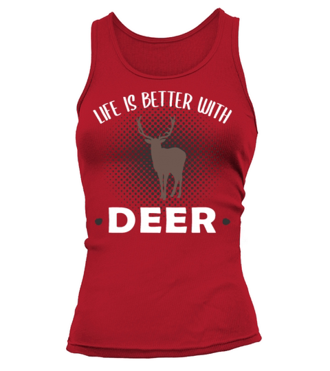 Deer Forest Animal Lovers Quote Gift Tank top Woman