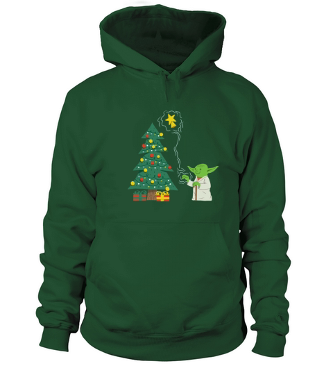 Yoda Use Force For Christmas Jedi Women's Hoodie