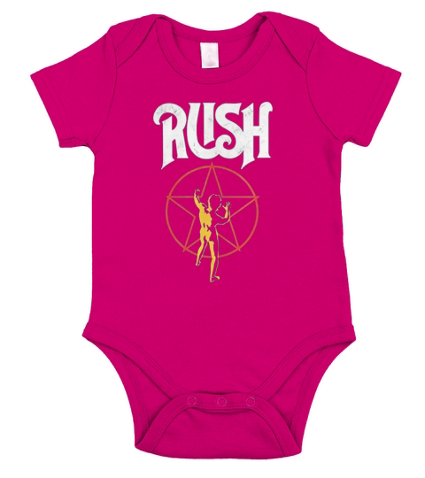 Rush Band Short Sleeve Baby One-Piece