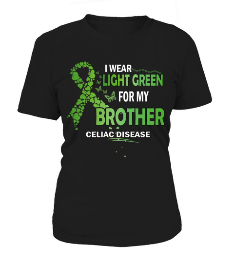 Celiac Disease I Wear Light Green Color For My Brother 2020 Women's T-Shirt