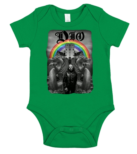 Ronnie James Dio Forever Short Sleeve Baby One-Piece