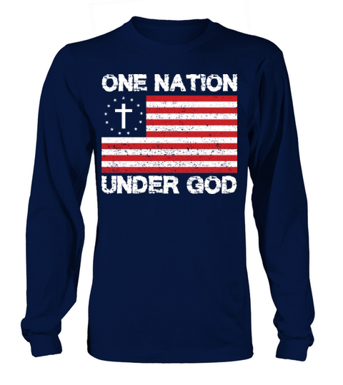 One Nation Under GOD Women's Long Sleeve