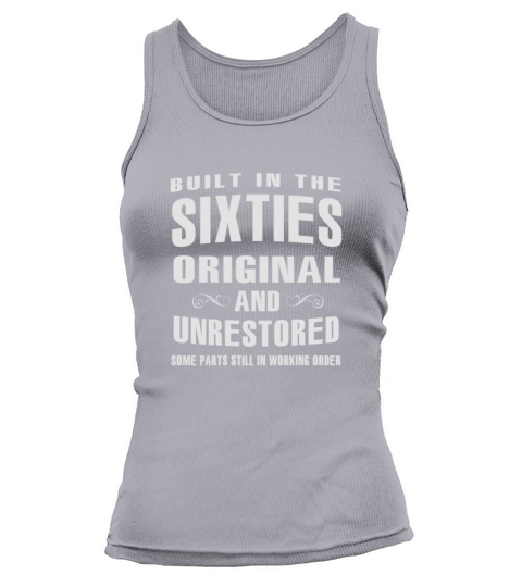 Built in the sixties original Unrestored some part shirt Tank top Woman