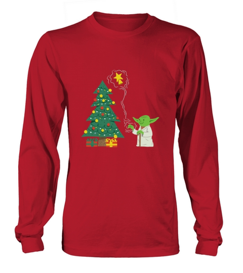 Yoda Use Force For Christmas Jedi Women's Long Sleeve