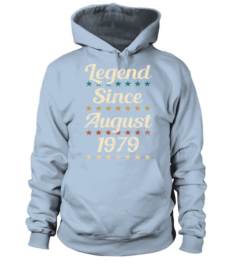 Legend Since August 1979 41st Birthday Shirt For Men's Hoodie