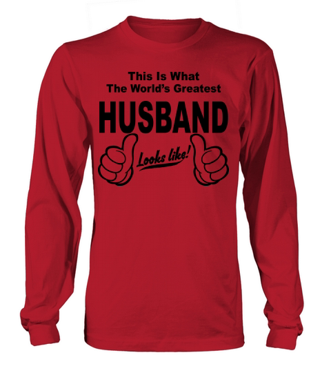 Worlds Greatest Husband Looks Like Women's Long Sleeve
