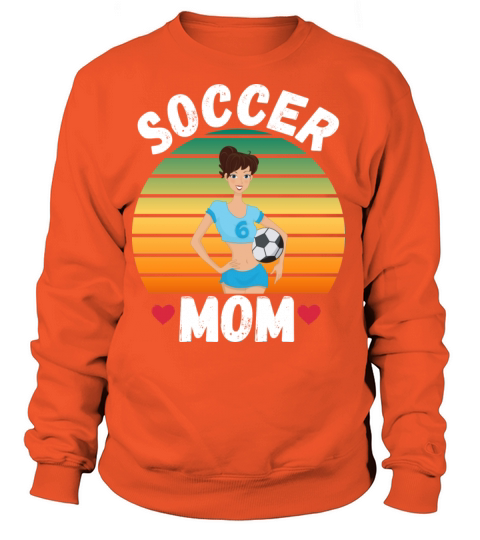 Soccer Mom Vintage Funny Soccer Mom Mothers Day Women's Sweatshirt